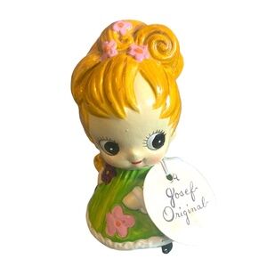 Vintage Josef Original Big Eyed Mod May Birthday Girl